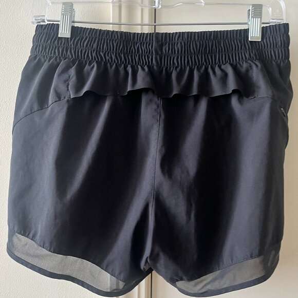 Athleta Mesh Race Run Short 4" Black Women’s Size Small - Picture 7 of 10